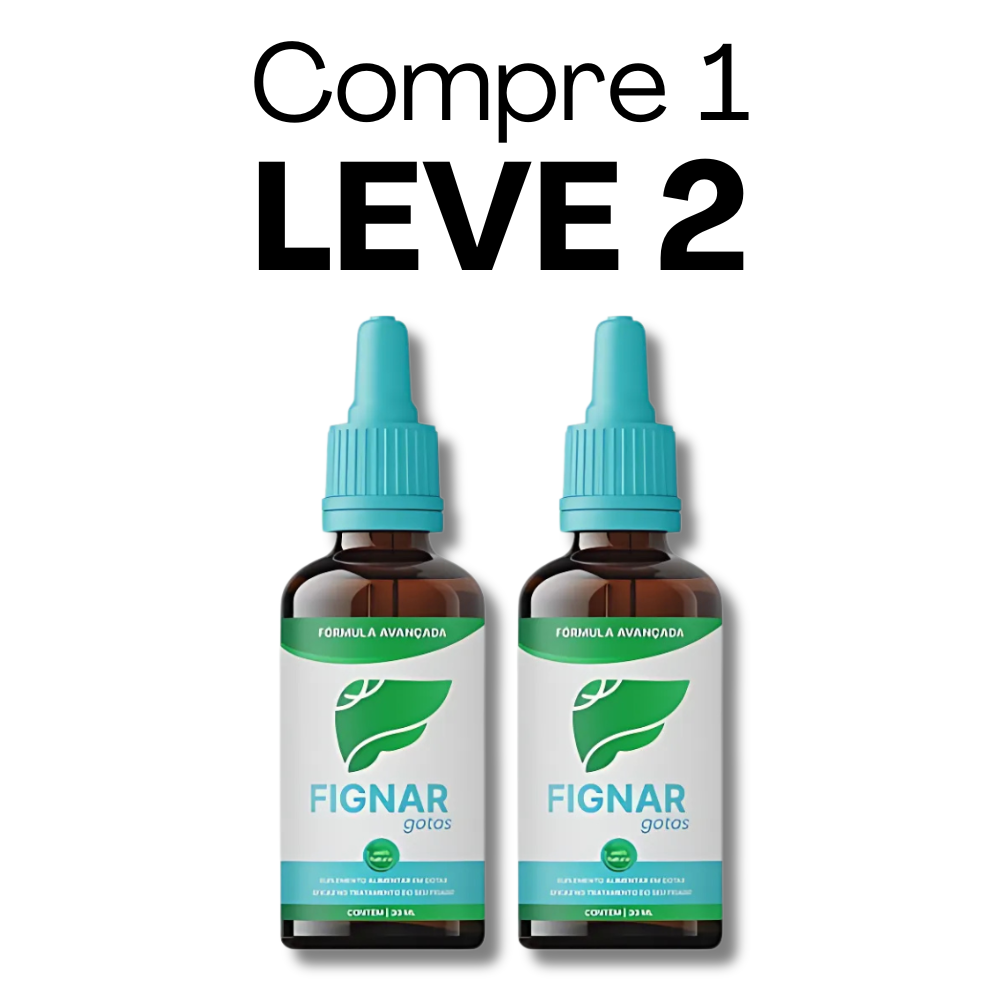 Fignar Gotas Original 30ml - Seu Aliado Para um Fígado Saudável + Frete Grátis