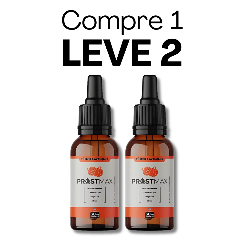 Prostmax Original 30ml - Suplemento Natural para o Bem-Estar da Próstata + Frete Grátis