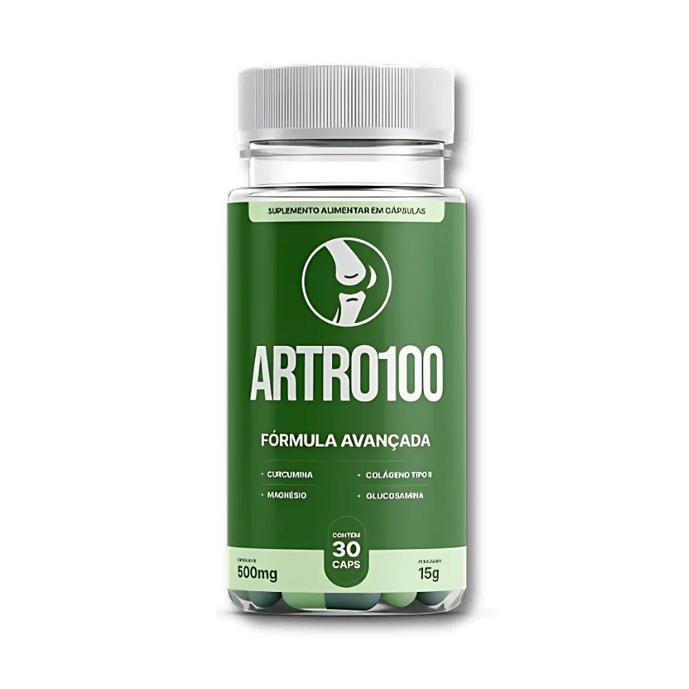 Artro100 Original 60 Cápsulas - Cuidando Das Suas Articulações + Frete Grátis