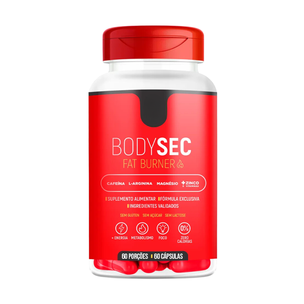 Bodysec Original 60 Cápsulas - Emagrecimento Saudável + Frete Grátis