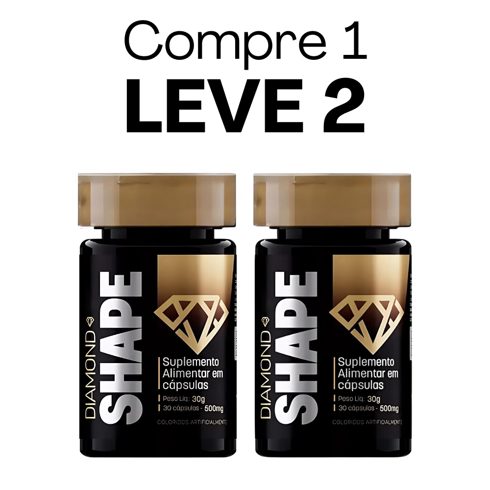 Diamond Shape Original 30 Cápsulas - Seu Aliado No Emagrecimento + Frete Grátis
