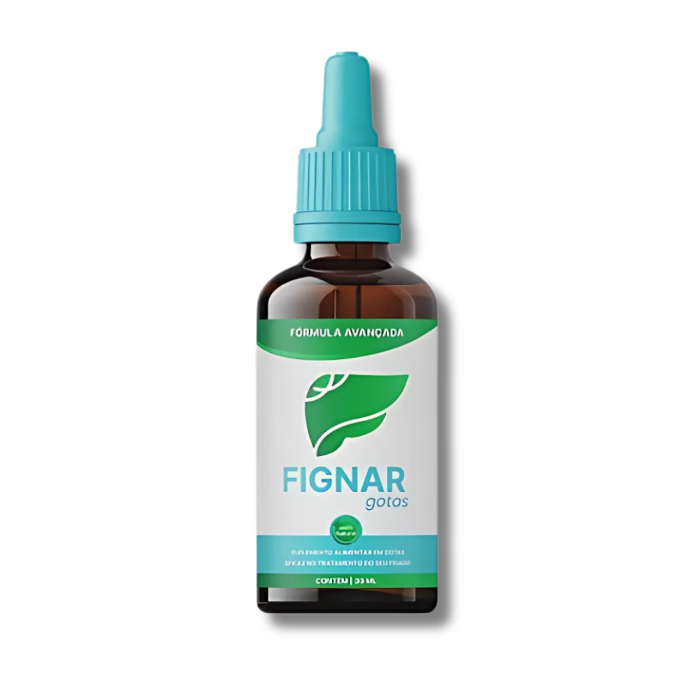 Fignar Gotas Original 30ml - Seu Aliado Para um Fígado Saudável + Frete Grátis