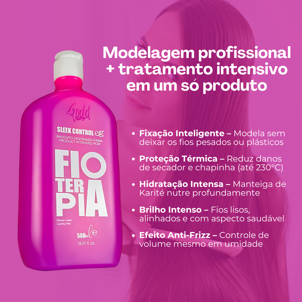 Fioterapia Original 500ml - Cuide do Seu Cabelo da Melhor Forma + Frete Grátis