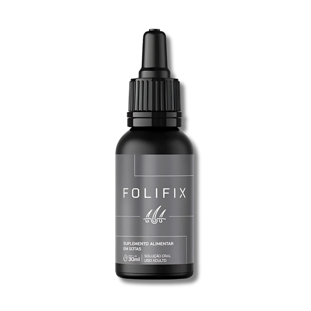 Folifix Original 30ml - Cabelos Mais Fortes e Cheios de Vida + Frete Grátis