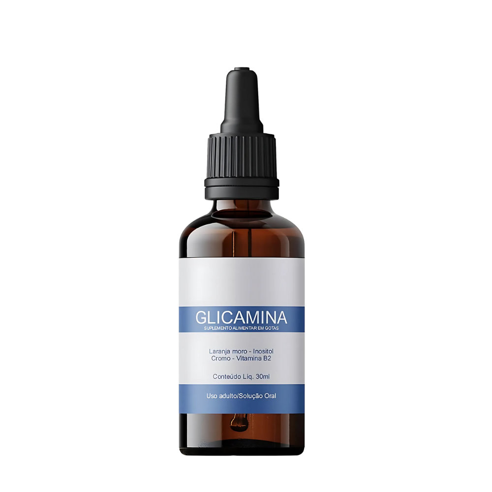 Glicamina Original 30ml - Controle Sua Glicose + Frete Grátis