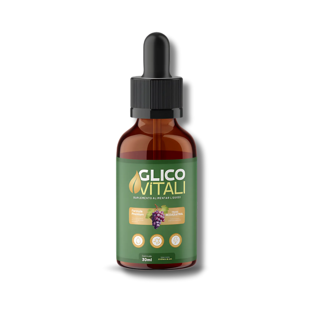 Glico Vitali Original 30ml - Equilíbrio da Glicemia no Dia a Dia + Frete Grátis