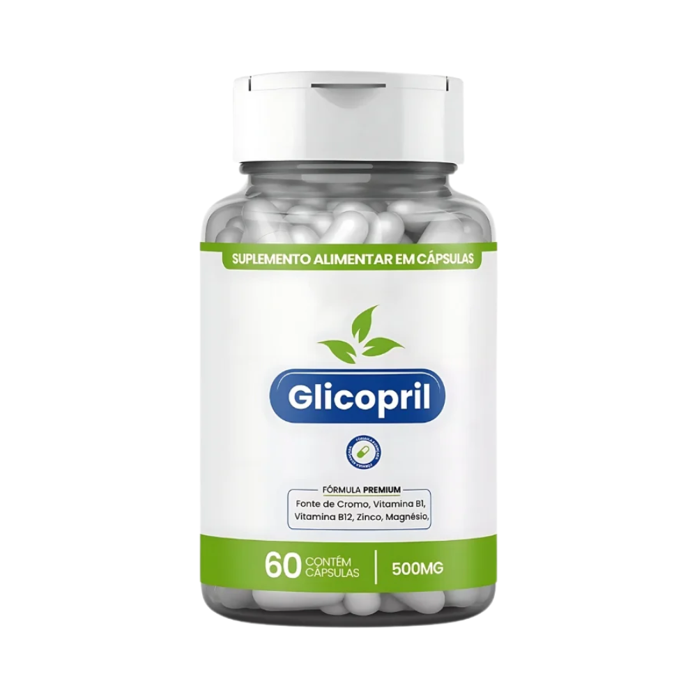 Glicopril Original 60 Cápsulas - Suplemento Natural para Apoiar o Equilíbrio da Glicemia + Frete Grátis