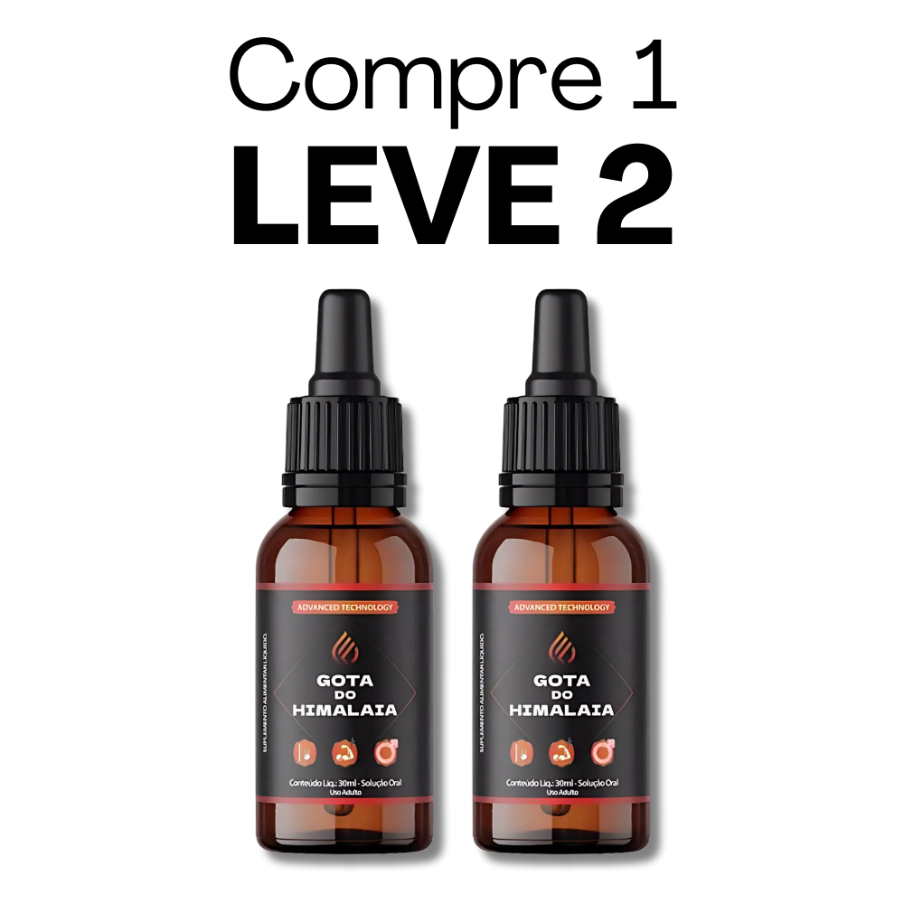 Gota do Himalaia - Equilíbrio e Bem-Estar Natural + Frete Grátis