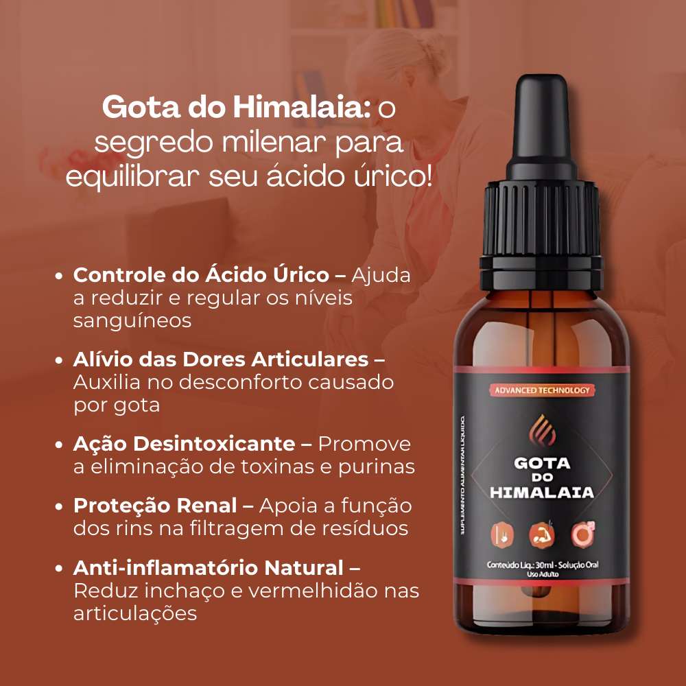 Gota do Himalaia - Equilíbrio e Bem-Estar Natural + Frete Grátis