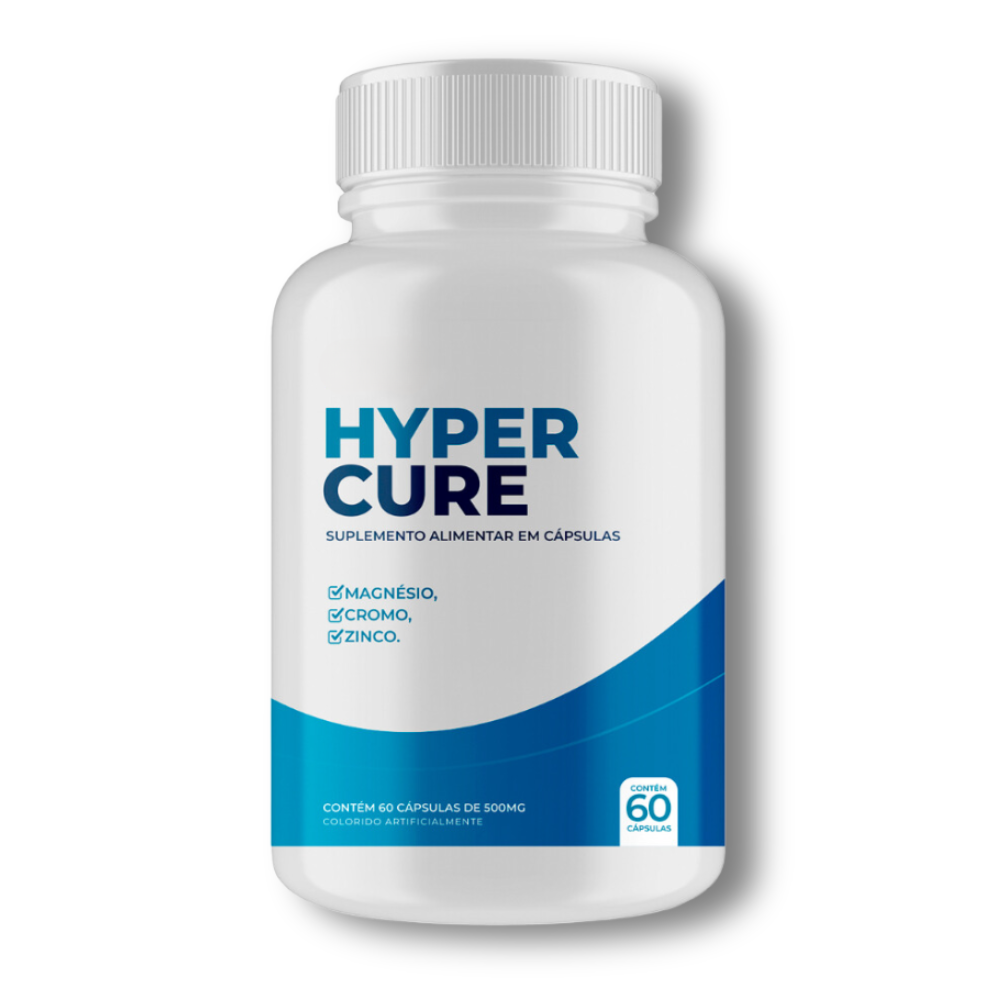 Hyper Cure 60 Cápsulas - Seu Aliado No Bem-Estar + Frete Grátis