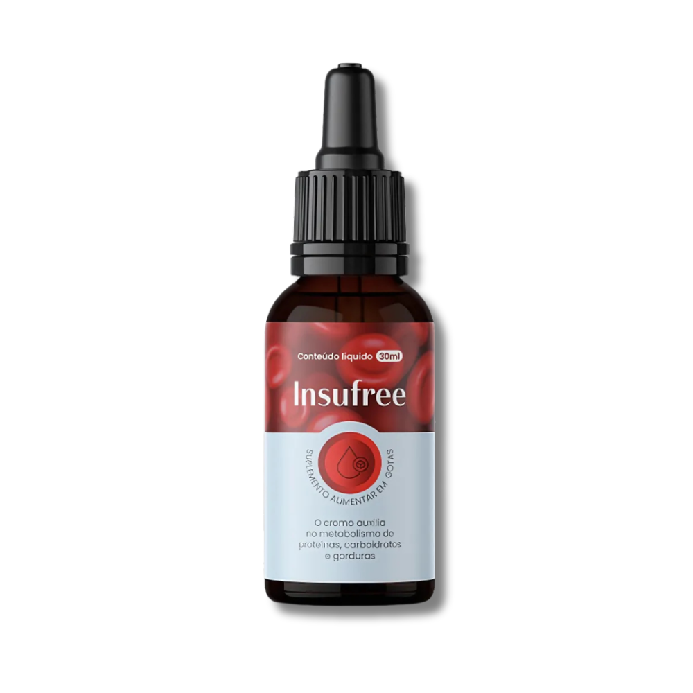 Insufree Original 30ml - A Solução Para Sua Glicose + Frete Grátis