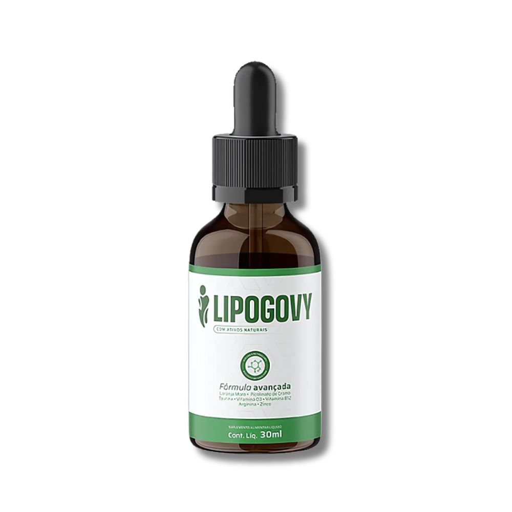 Lipogovy Original 30ml - Seu Aliado No Emagrecimento + Frete Grátis