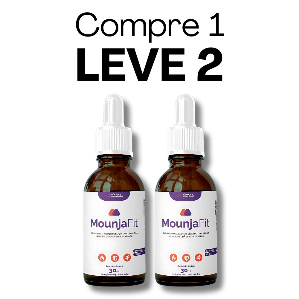Mounjafit 30ml Original - Emagrecimento Natural + Frete Grátis