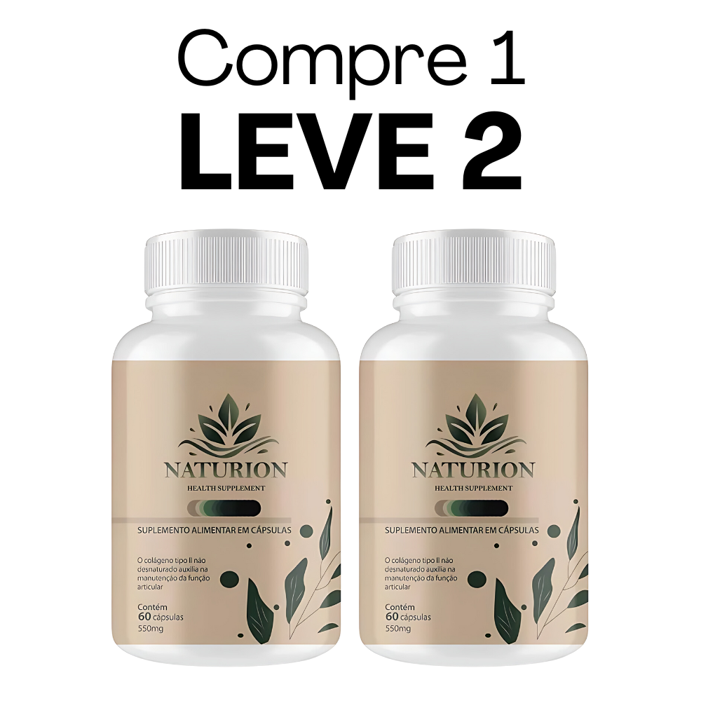 Naturion Original 60 Cápsulas - Seu Aliado para o Bem-Estar + Frete Grátis