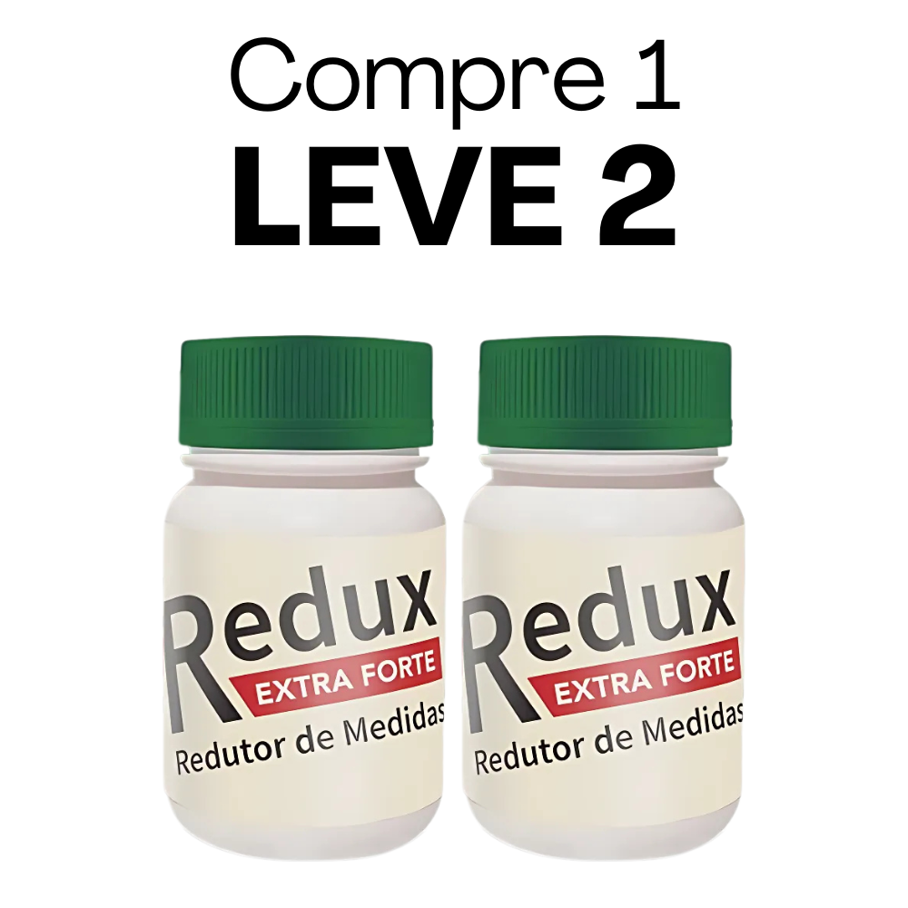 Redux Extra Forte Original 30 Cápsulas - Seu Aliado na Perda de Peso - + Frete Grátis