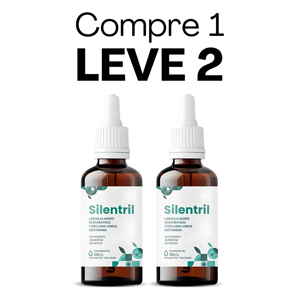 Silentril Original 30ml - Apoio Natural para o Conforto dos Ouvidos + Frete Grátis