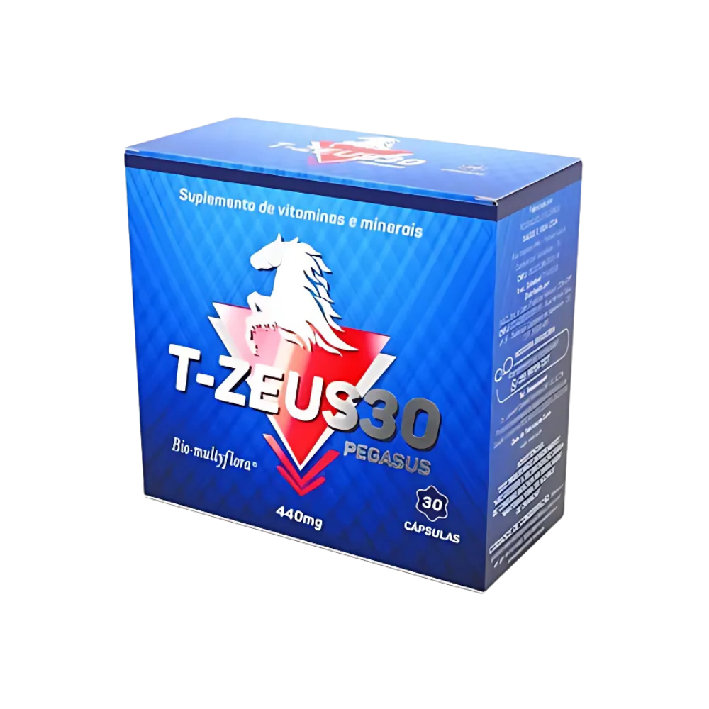 T-Zeus30 Original 30 Cápsulas - Mais Energia e Vitalidade para a Sua Rotina + Frete Grátis