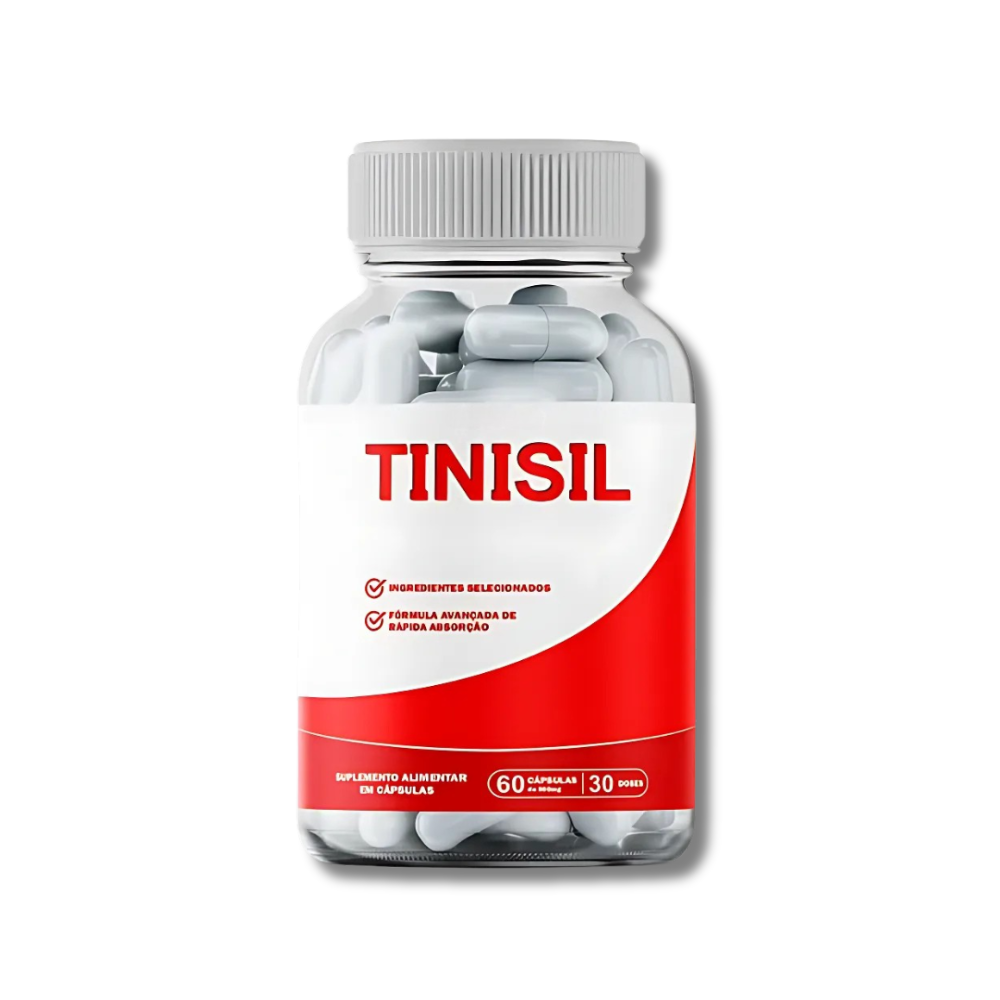 Tinisil Original 60 Cápsulas - Ouça Com Mais Clareza + Frete Grátis