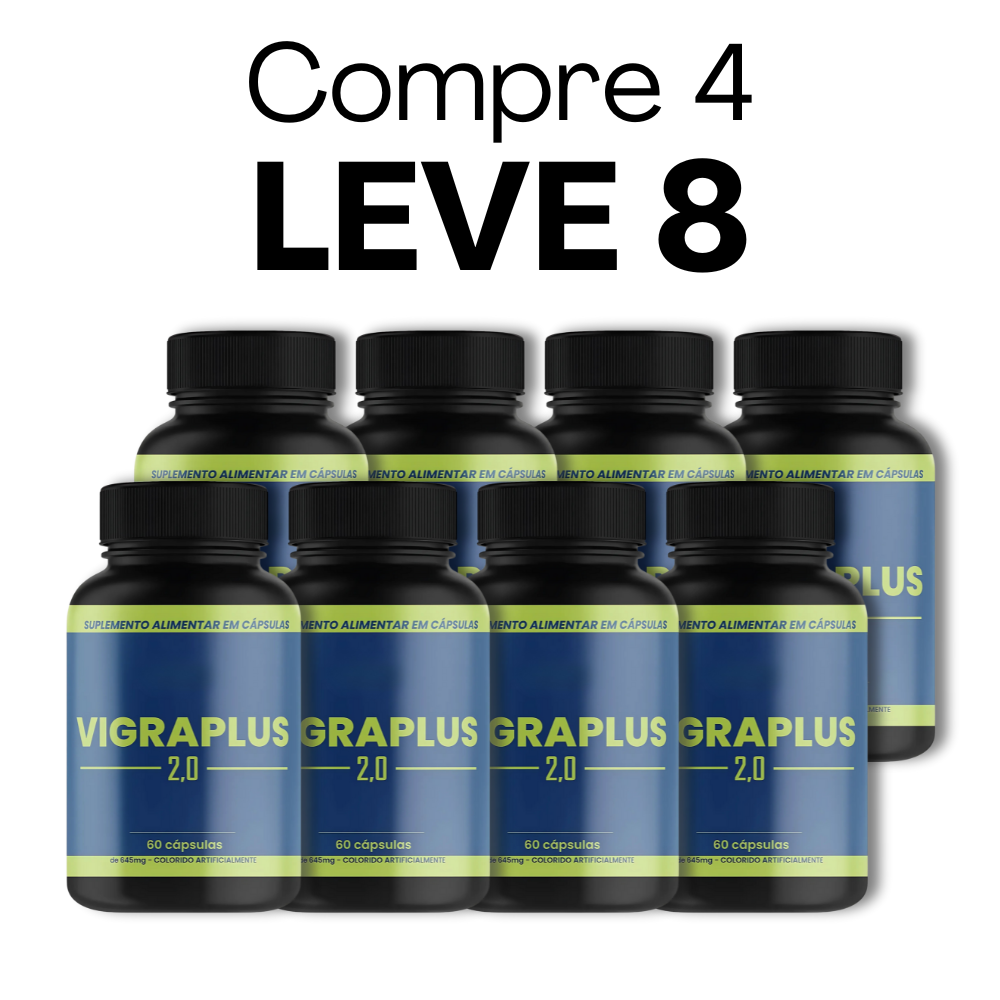 Vigraplus - 60 Cápsulas - Desempenho para a Vida Íntima + Frete Grátis
