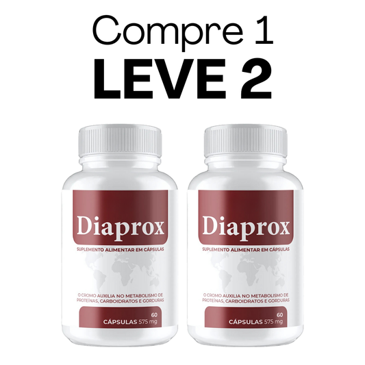 Diaprox Original 60 Cápsulas - Seu Aliado No Controle Glicêmico + Frete Grátis