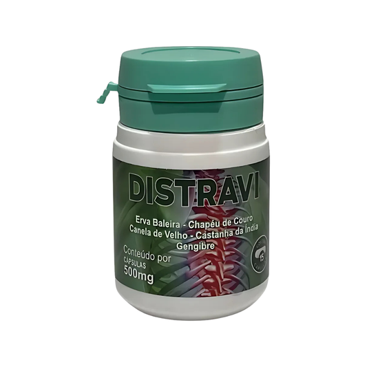 Distravi Original 15 Cápsulas - Alívio Natural de Dores + Frete Grátis