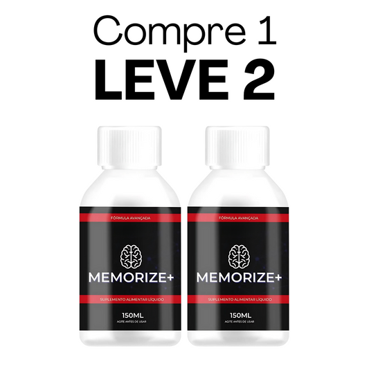 Memorize Original 150ml - Fortaleça sua Memória + Frete Grátis