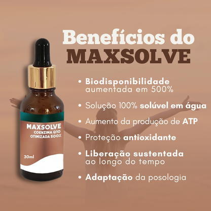 MaxSolve Original 30ml - Energia Celular e Saúde Integral + Frete Grátis