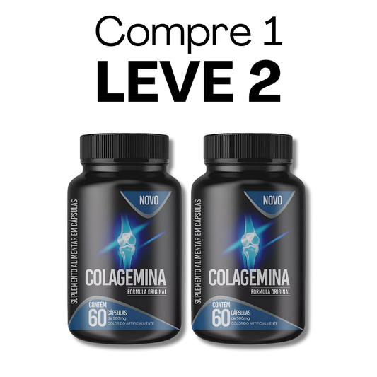 Colagemina Original 60 Cápsulas - Vida Para As Articulações + Frete Grátis