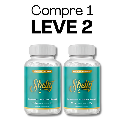 Sbelty 30 Cápsulas Original - Emagrecimento Natural + Frete Grátis