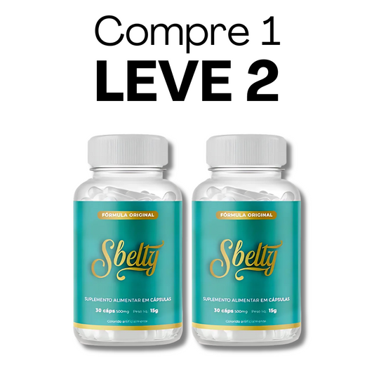 Sbelty 30 Cápsulas Original - Emagrecimento Natural + Frete Grátis