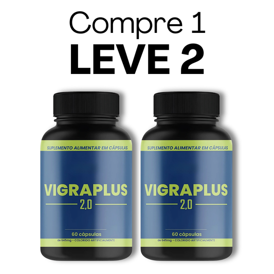Vigraplus - 60 Cápsulas - Desempenho para a Vida Íntima + Frete Grátis