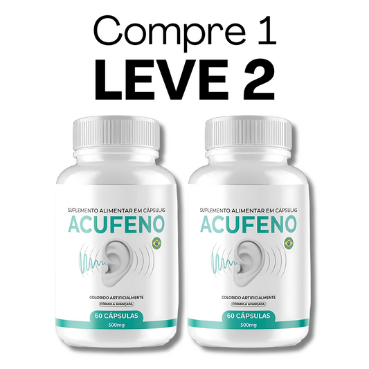 Acufeno Original 60 Cápsulas - Ouça Com Mais Clareza + Frete Grátis