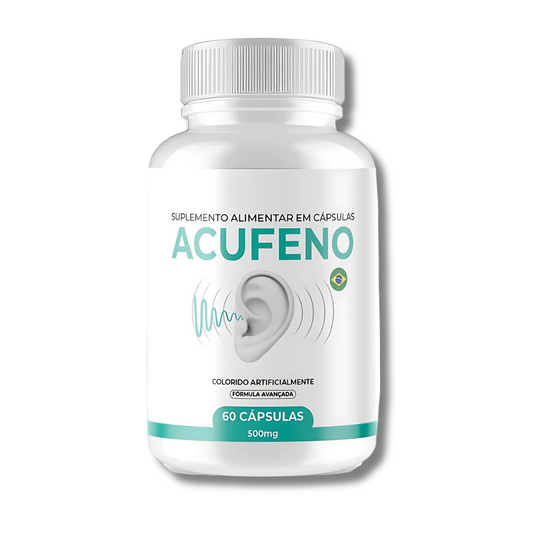Acufeno Original 60 Cápsulas - Ouça Com Mais Clareza + Frete Grátis