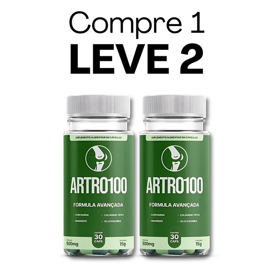 Artro100 Original 60 Cápsulas - Cuidando Das Suas Articulações + Frete Grátis