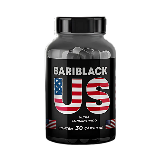 Bariblack US Original 60 Cápsulas - Seu Aliado No Emagrecimento + Frete Grátis