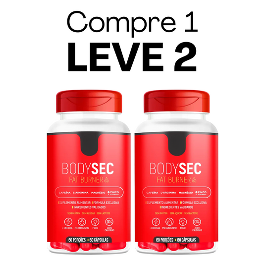 Bodysec Original 60 Cápsulas - Emagrecimento Saudável + Frete Grátis