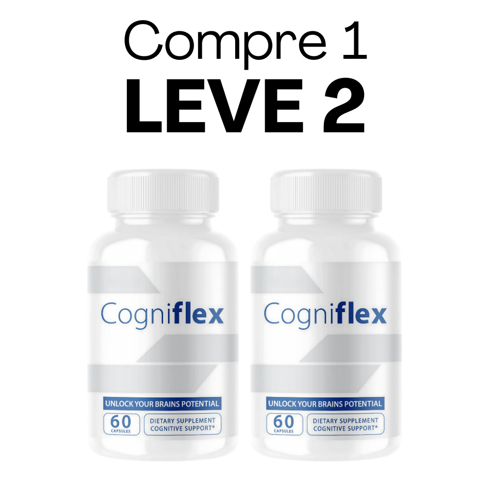 Cogniflex Original 60 Cápsulas - Encontre a Clareza Mental + Frete Grátis