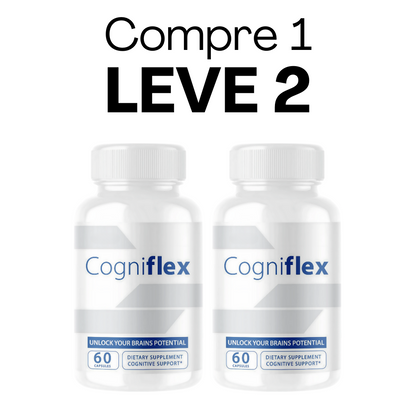 Cogniflex Original 60 Cápsulas - Encontre a Clareza Mental + Frete Grátis