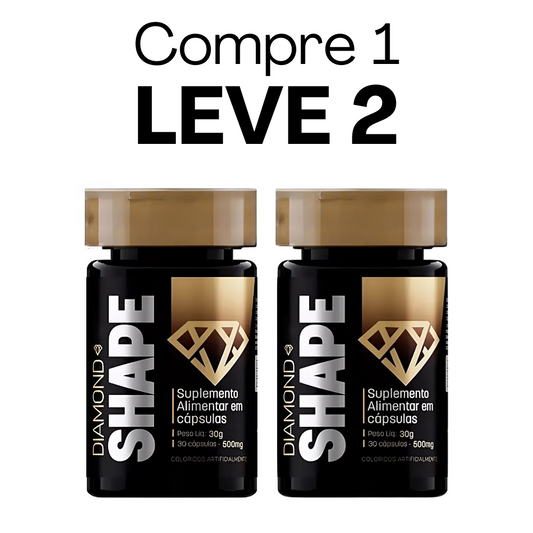 Diamond Shape Original 30 Cápsulas - Seu Aliado No Emagrecimento + Frete Grátis
