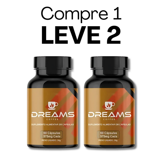 Dreams Coffee Original 60 Cápsulas - Encontre a Clareza Mental + Frete Grátis