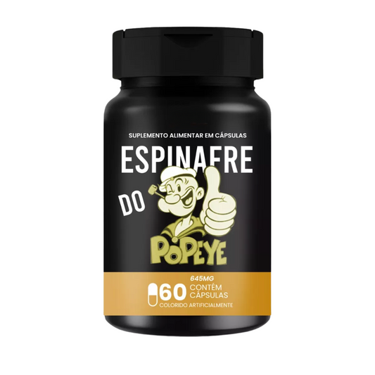 Espinafre Do Popeye Original 60 capsulas - Tudo que um Homem Precisa + Frete Grátis