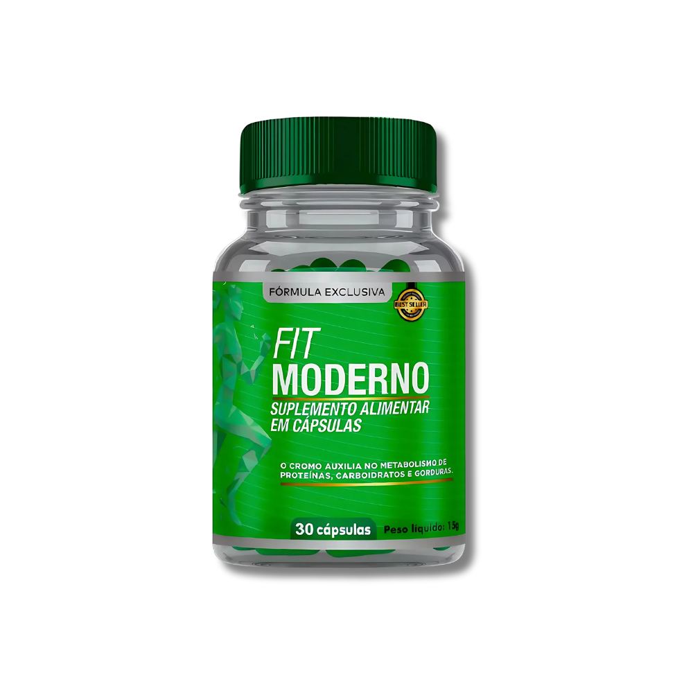 Fit Moderno Original 30 Cápsulas - Seu Aliado No Emagrecimento + Frete Grátis