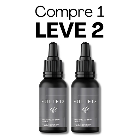 Folifix Original 30ml - Cabelos Mais Fortes e Cheios de Vida + Frete Grátis