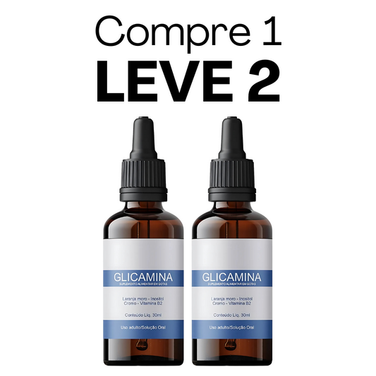 Glicamina Original 30ml - Controle Sua Glicose + Frete Grátis