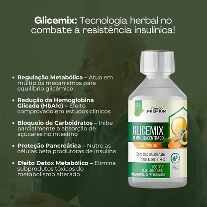Glicemix Original 150ml - Equilíbrio da Glicemia + Frete Grátis