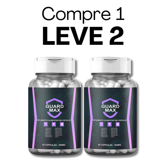 Guard Max Original 60 Capsulas - Viva com Bem-Estar + Frete Grátis