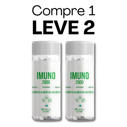 Imuno 2000 Original 30 Cápsulas - Sua Imunidade em Alto Nível + Frete Grátis