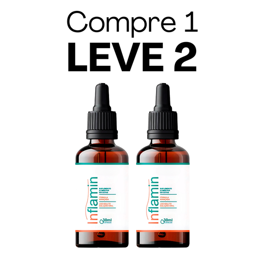 Inflamin Original 30ml - Viva Bem Sem Inflamações + Frete Grátis