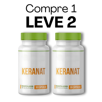 Keranat - 30 Cápsulas - Cabelos Mais Saudáveis + Frete Grátis