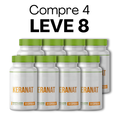 Keranat - 30 Cápsulas - Cabelos Mais Saudáveis + Frete Grátis